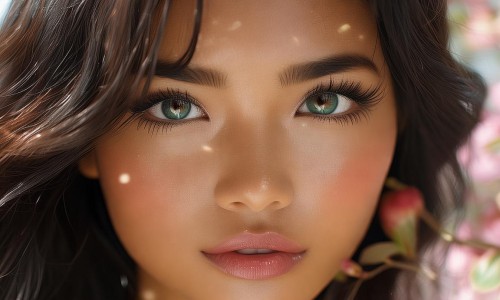 混血感眼型通常指的是具有异国风情或跨文化特征的眼型，通常给人一种异域、多元的感觉。这种眼型可能具有某些特定的特征，如深邃的眼窝、明显的双眼皮、较长的眼形等