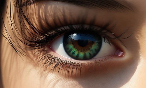 混血感眼型通常指的是具有异国风情或跨文化特征的眼型，通常给人一种异域、多元的感觉。这种眼型可能具有某些特定的特征，如深邃的眼窝、明显的双眼皮、较长的眼形等